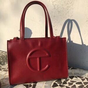 Telfar Shopping Bag Oxblood Small